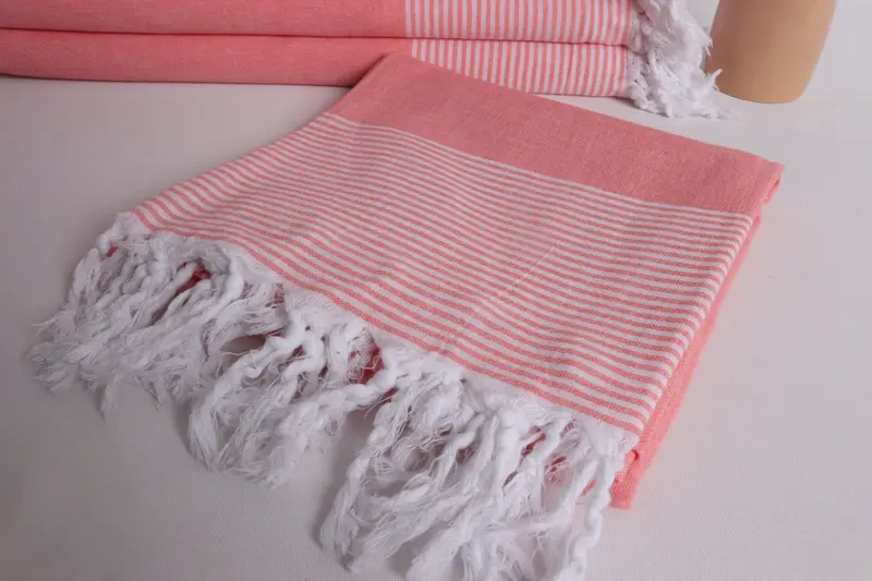Bachelorette Gifts, Personalized Wedding Gift, Eco-Friendly Turkish Towel, Best Beach Towel, Holiday Towel, 80x36 Cotton Striped Towel, Bridal Gifts - 5