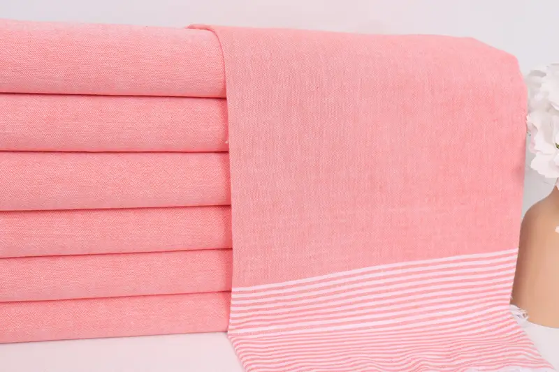 Bachelorette Gifts, Personalized Wedding Gift, Eco-Friendly Turkish Towel, Best Beach Towel, Holiday Towel, 80x36 Cotton Striped Towel, Bridal Gifts - 2