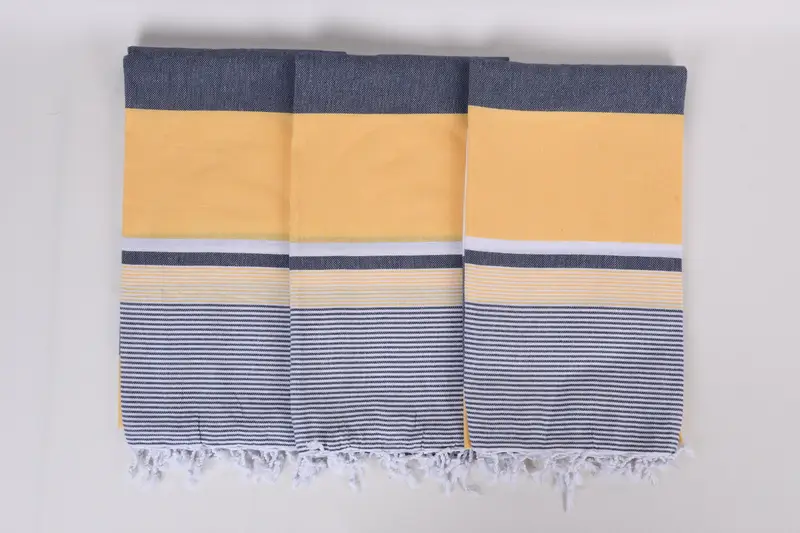 Soft and absorbent Turkish towel, Custom Towel Beach, Bridesmaid Gift, Beach towel, 68x40 Cotton Striped Towel, Wedding Gift For Bride, Gift For Her - 7