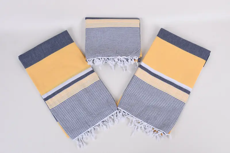 Soft and absorbent Turkish towel, Custom Towel Beach, Bridesmaid Gift, Beach towel, 68x40 Cotton Striped Towel, Wedding Gift For Bride, Gift For Her - 6