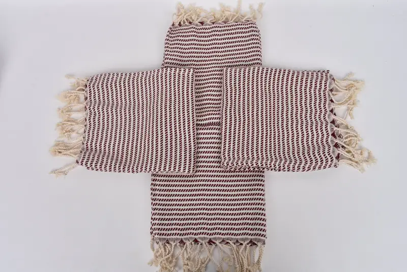Turkish Towel Hand Towel, Custom Turkish Towel, Bridesmaid Gift, Home Gift, Bathroom Towels, 40x20 Cotton Polka Dot Towel, Turkish Tea Towel - 6