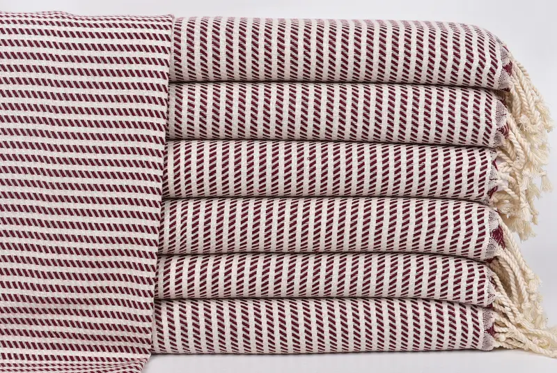 Turkish Towel Hand Towel, Custom Turkish Towel, Bridesmaid Gift, Home Gift, Bathroom Towels, 40x20 Cotton Polka Dot Towel, Turkish Tea Towel - 1