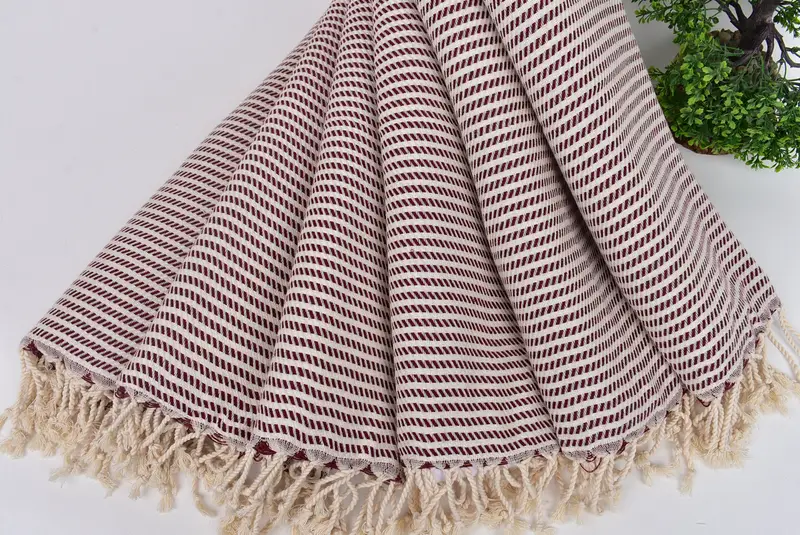 Turkish Towel Hand Towel, Custom Turkish Towel, Bridesmaid Gift, Home Gift, Bathroom Towels, 40x20 Cotton Polka Dot Towel, Turkish Tea Towel - 4