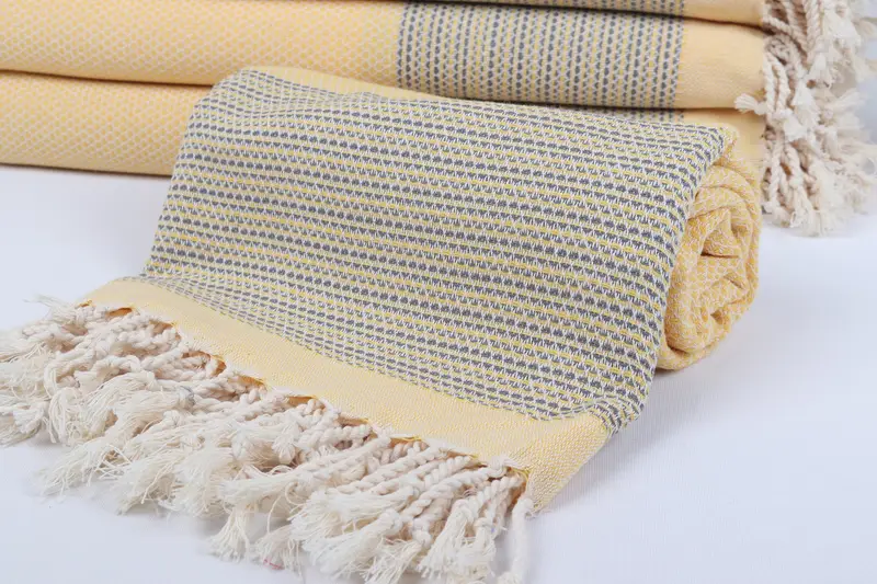 Custom Towel Beach, Housewarming Gift, Absorbent Turkish towel, Gift For Bride, 70x40 Cotton Geometric Towel, Wedding Gifts Towel, Best Friend Gift - 4
