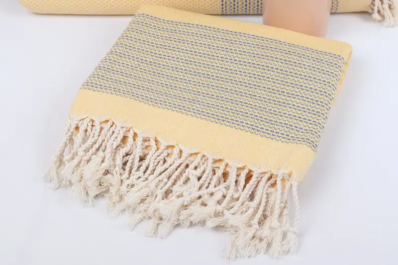 Custom Towel Beach, Housewarming Gift, Absorbent Turkish towel, Gift For Bride, 70x40 Cotton Geometric Towel, Wedding Gifts Towel, Best Friend Gift - 5