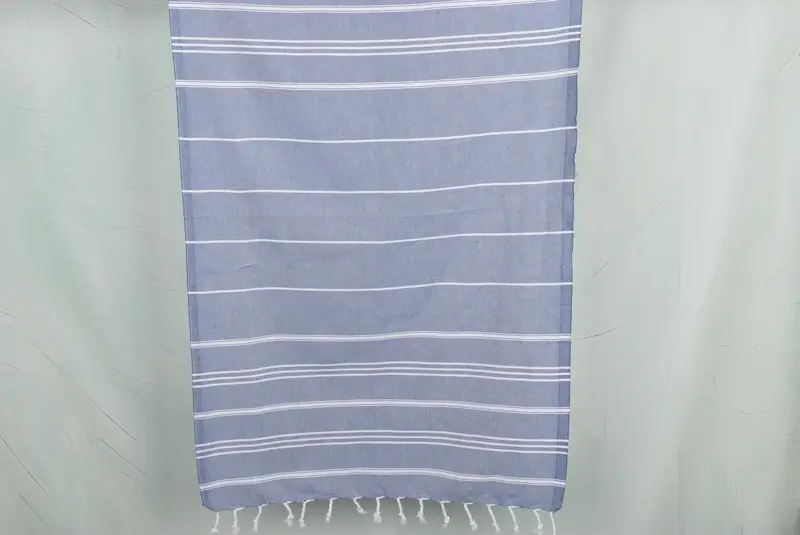 Personalized Kitchen Towel, Wedding Gift, Bridesmaid Gifts, 40x24 Cotton Striped Towel, Wedding Hand Made Gift, Organic Towel, Bridal Shower Favor - 8
