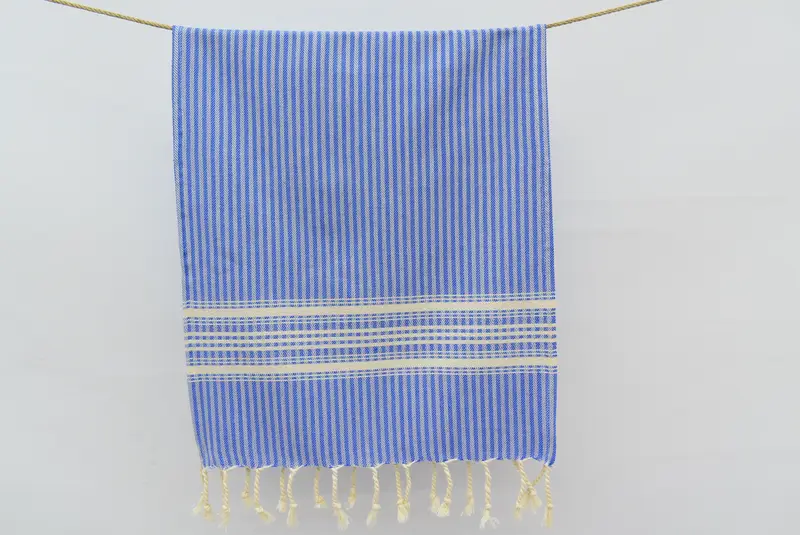 40x18 Cotton Striped Towel, Merry Christmas Gifts, Personalized Kitchen Towel, Personalized Hand Towel, Bridesmaid Gifts, Custom Name Towel - 8