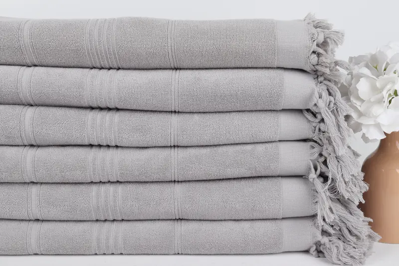 Absorbent Turkish towel, Sand-resistant towel, 70x36 Cotton Striped Terry Towel, Valentines Day Gift For Her, Bachelor Party Favors, Organic towel - 3