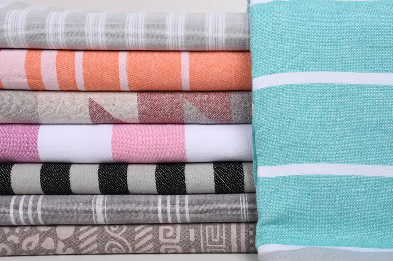 Turkish towel, 70x40 Cotton Set of 8 Towel, Turkish Towel Beach, Scarf Towel, Unique Wedding Gift, Personalized Wedding Gift For Couple, Soft towel - 1