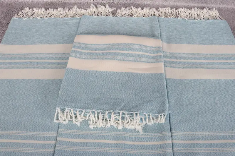 Quick-dry peshtemal, Spa Towel, Monogram Turkish Towel, 60x38 Cotton Striped Towel, Mexico Bachelorette Party Gifts, Gift For Boyfriend, Beach towel - 4