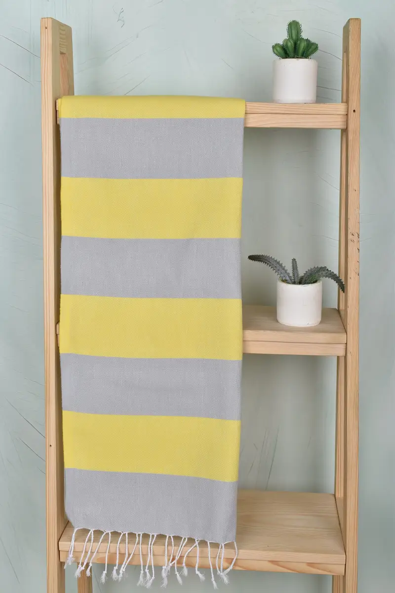 Kitchen Towel, Best Friend Gift, Xmas Gifts, Personalized Gift, 40x20 Cotton Striped Towel, Personalized Kitchen Towel, Best Friend Christmas Gift - 8
