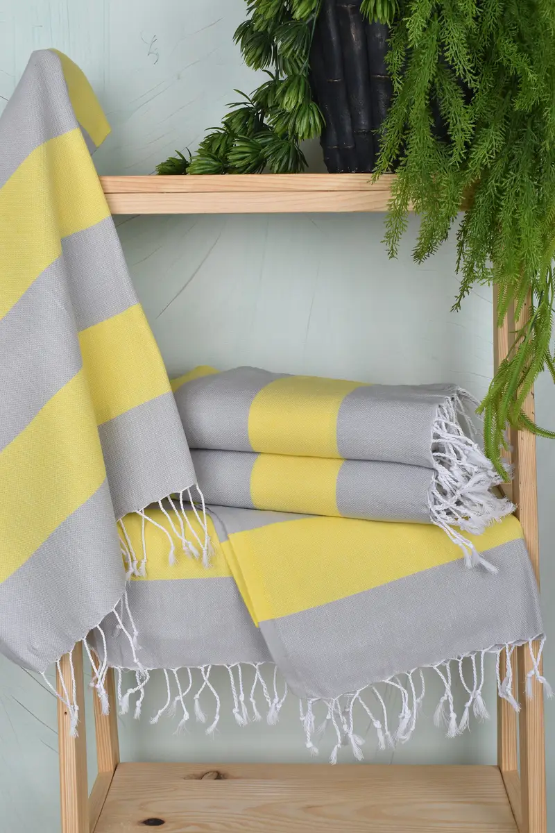 Kitchen Towel, Best Friend Gift, Xmas Gifts, Personalized Gift, 40x20 Cotton Striped Towel, Personalized Kitchen Towel, Best Friend Christmas Gift - 6