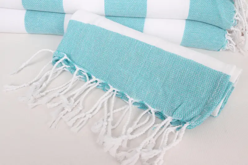 Turkish Towel Hand Towel, Bachelor Party Gifts, 40x18 Cotton Striped Towel, Small Bath Towels, Best Friend Wedding Gift, Monogram Hand Towel - 4