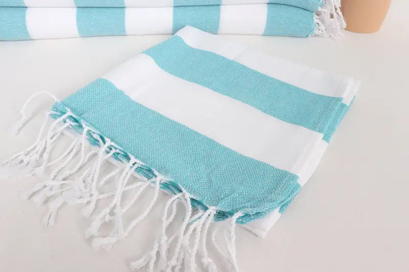 Turkish Towel Hand Towel, Bachelor Party Gifts, 40x18 Cotton Striped Towel, Small Bath Towels, Best Friend Wedding Gift, Monogram Hand Towel - 5