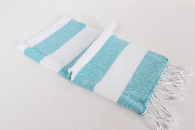 Turkish Towel Hand Towel, Bachelor Party Gifts, 40x18 Cotton Striped Towel, Small Bath Towels, Best Friend Wedding Gift, Monogram Hand Towel - 6
