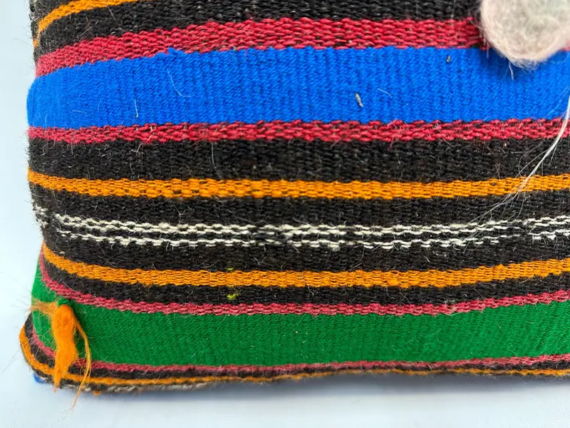 Antique Pillows, Throw Kilim Pillow, Turkish Kilim Pillow, 18x18 Green Cushion Case, Pattern Throw Cushion, Cushion - 2