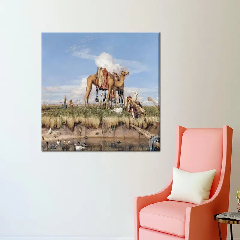 エレガントなプリントガラス: ナイル川にインスピレーションを得たモダンなエレガンスなデザイン