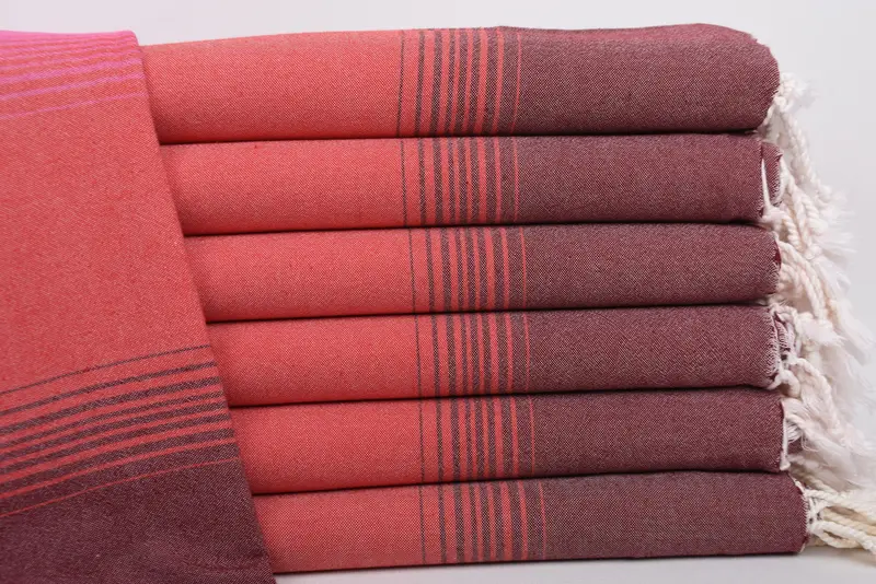 Eco-Friendly Turkish Towel, Turkish Towel USA, Absorbent towel, 68x36 Cotton Striped Towel, Bathroom Towel, Beach Towel Bulk, Turkish Bath Towel Set