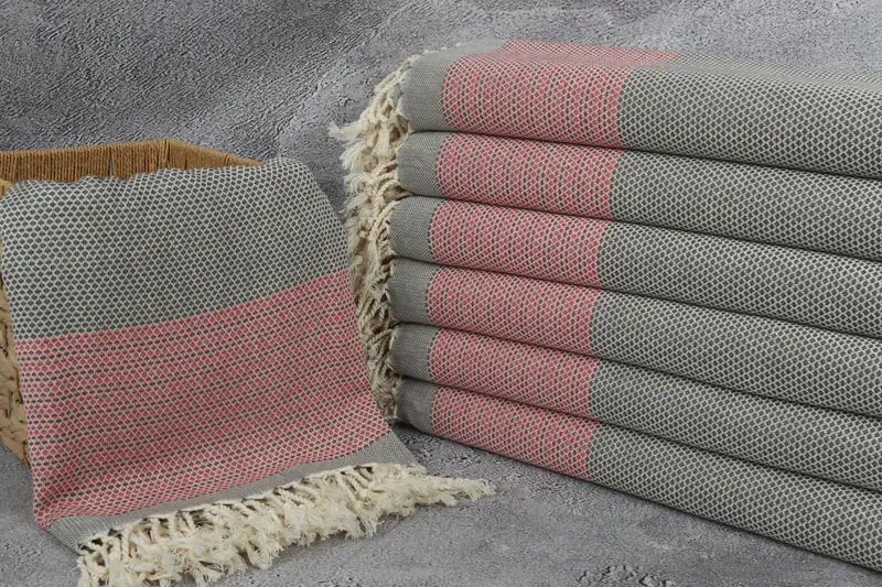 Bachelorette Favors Beach, Gift For Mom, Personalized Bridesmaid Gift, Thin towel, Bridesmaid Gift, Gym Towel, 70x40 Cotton Geometric Towel - 3