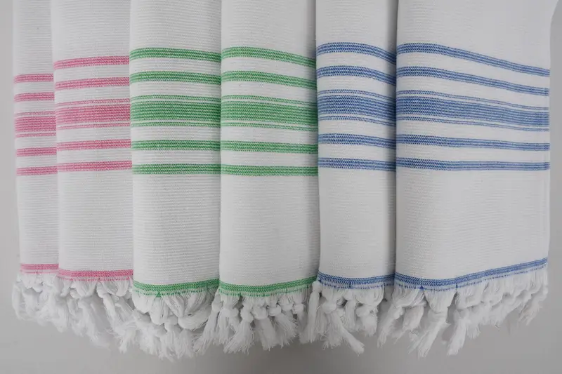 Gym Towel, Personalized Gift For Him, 52x28 Cotton Striped Terry Towel, Personalized Beach Towel, Custom Wedding Gift, Bachelorette Party Gift - 3