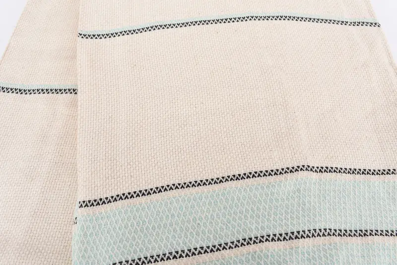 Monogram Blanket, Housewarming Gift, Bachelorette Party Favors Beach, Beach Theme Bachelorette Party, 104x96 Cotton Striped Towel, Bedspread - 4