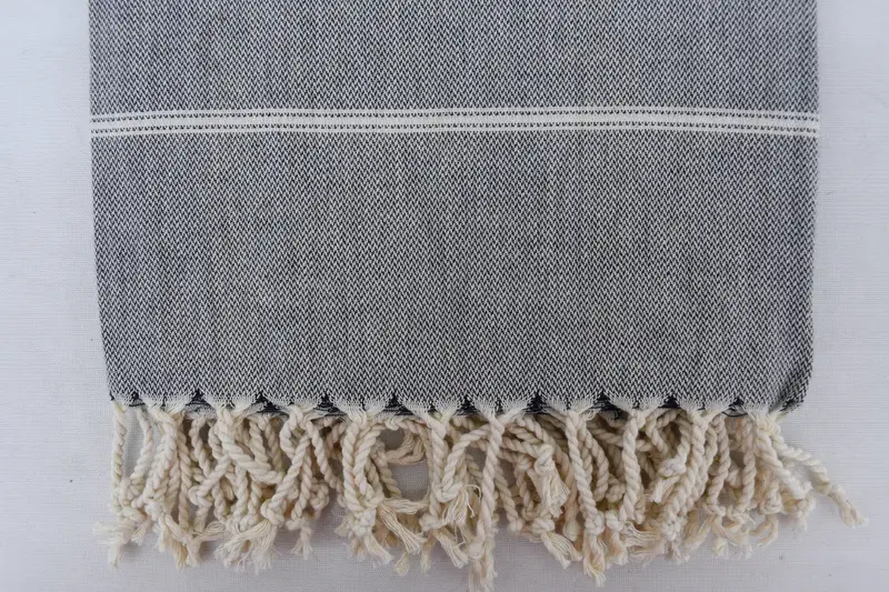 Yoga Towel, Bachelorette Favors Beach, Wedding Gift Ideas, Bachelorette Gifts, Bridesmaid Gift, Absorbent Turkish towel, 68x40 Cotton Striped Towel - 5