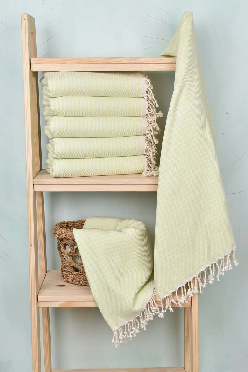 Bridesmaid Favors, Handmade Turkish bath towel for summer vacation, Turkish towel, Fouta towel, 70x40 Cotton Polka Dot Towel, Bachelorette Gifts - 3
