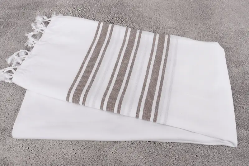 70x40 Cotton Striped Towel, Turkish Towel Set, Christmas Gift, Turkish Towel Bulk, Turkish beach towel, Handmade Gift, Personalized Turkish Towel - 6