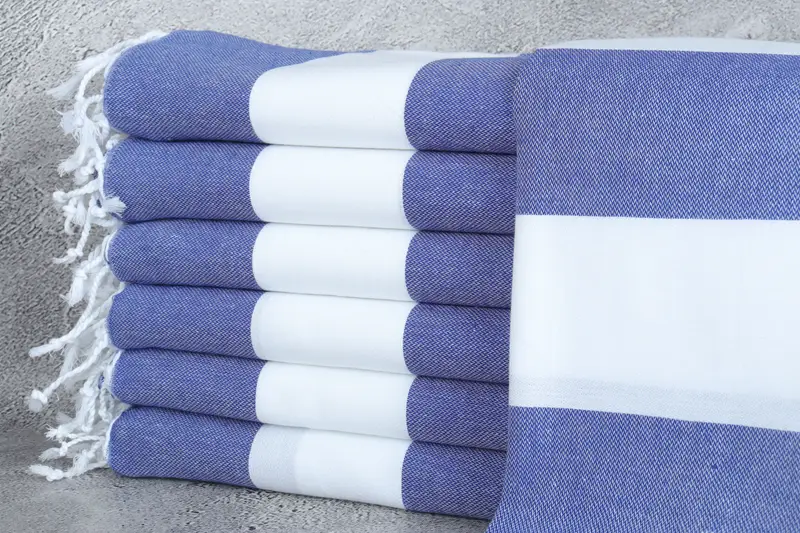 Luxury Turkish peshtemal beach towel, Bridal Shower Gift, 70x40 Cotton Striped Towel, Bridal Party Gifts, Turkish towel, Custom Wedding Gifts - 1