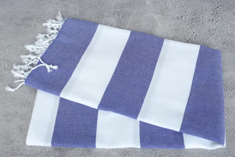Luxury Turkish peshtemal beach towel, Bridal Shower Gift, 70x40 Cotton Striped Towel, Bridal Party Gifts, Turkish towel, Custom Wedding Gifts - 6