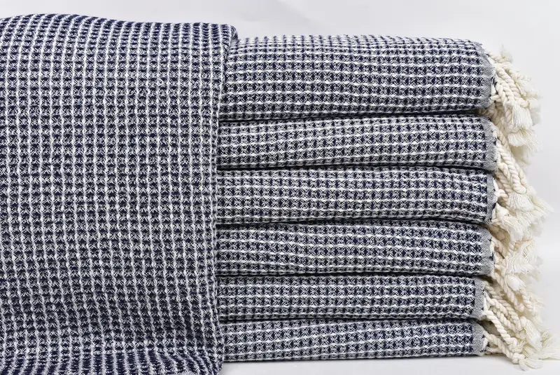 68x36 Cotton Waffle Towel, Bachelor Gifts, Sand-resistant towel, Turkish towel, Bachelor Towel, Bridal Gifts, Handwoven Turkish bath towel - 1