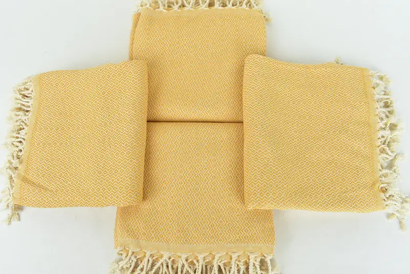 Beach Towel Bulk, Soft and absorbent Turkish towel, Peshtemal Towel USA, Housewarming Gift, Cotton towel, 70x40 Cotton Diamond Towel, Grandma Gift - 6