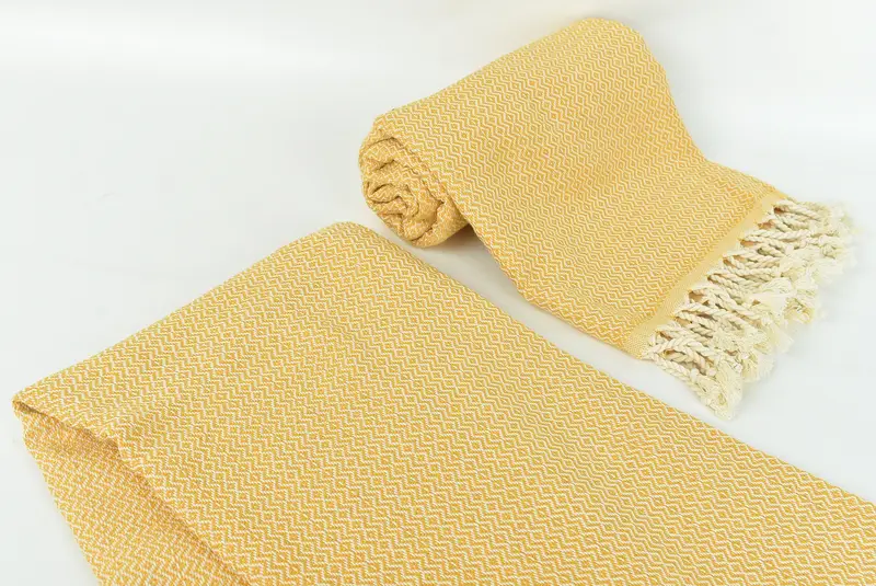 Beach Towel Bulk, Soft and absorbent Turkish towel, Peshtemal Towel USA, Housewarming Gift, Cotton towel, 70x40 Cotton Diamond Towel, Grandma Gift - 7