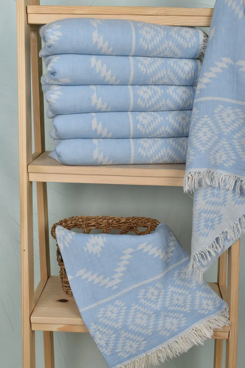 40x18 Cotton Kilim Towel, Christmas Favors, Turkish Towel Monogram, Monogram Kitchen Towel, Bathroom Towels, Spa Towel, Personalized Kitchen Towel - 3