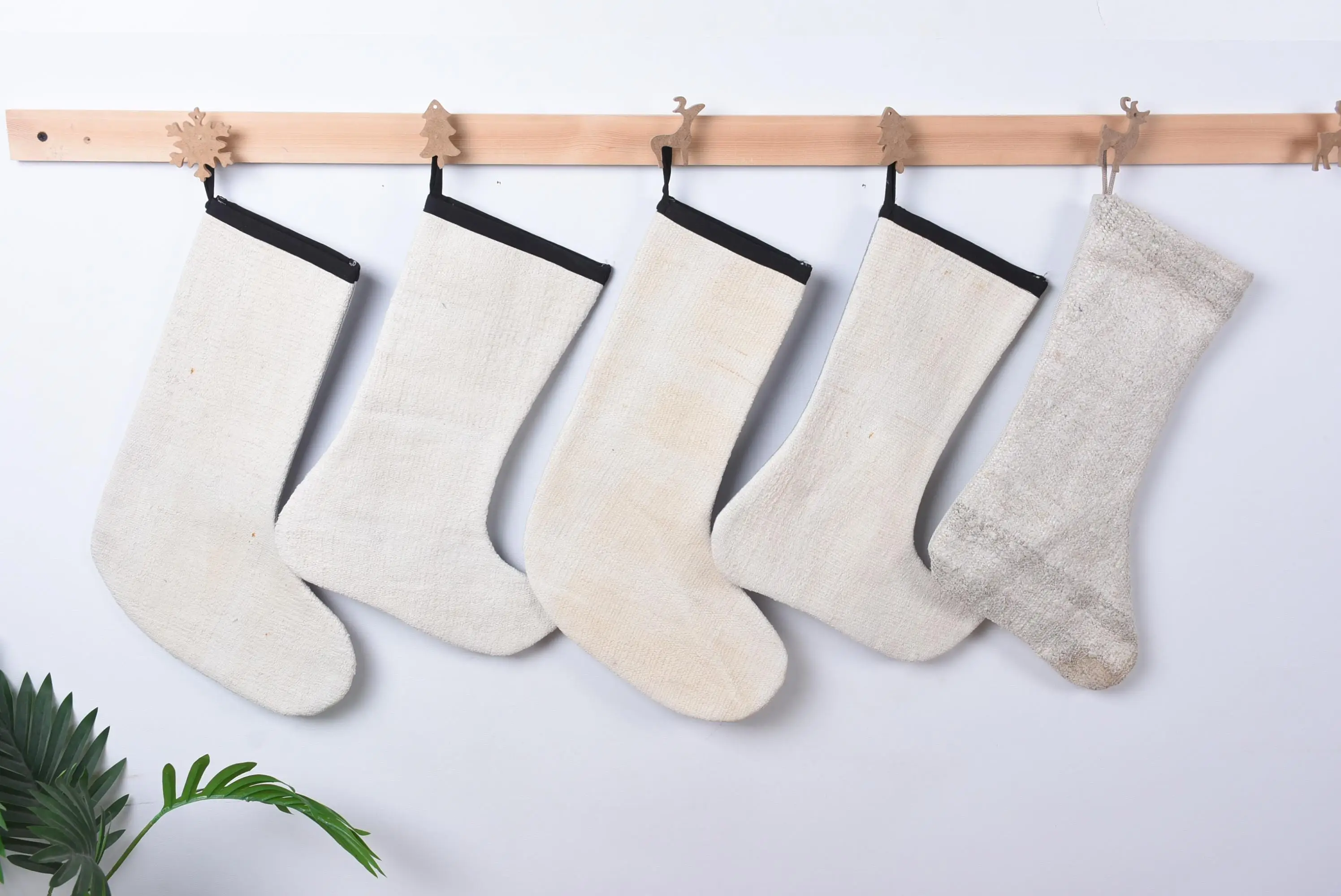 Personalisiertes Weihnachtsornamentmuster, 6 Zoll einzigartiger Weihnachtsstrumpf - 1