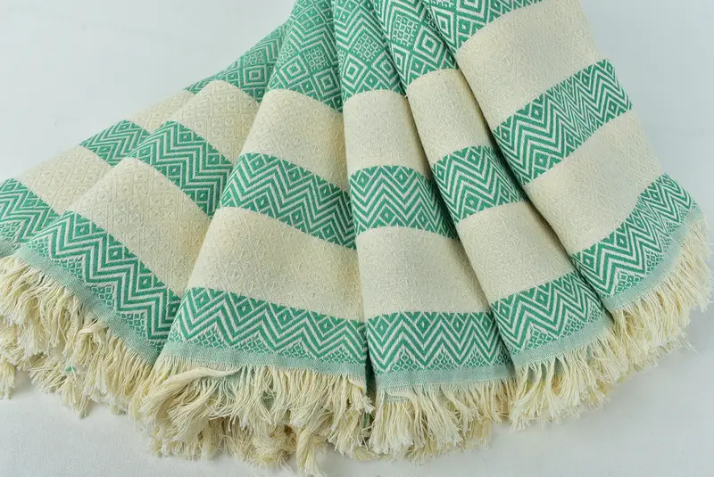 Decorative Towel, Scarf Towel, Custom Gift, 70x40 Cotton Diamond Towel, Baby Boy Gift, Wedding Gift, Kids Beach Towel, Custom Beach Towel - 4
