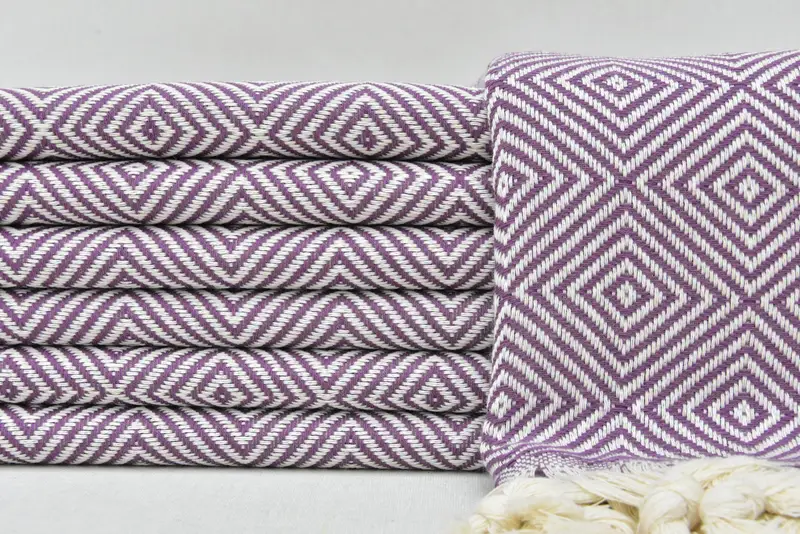 36x20 Cotton Diamond Towel, Personalized Dish Towel, Turkish Tea Towel, Turkish Hand Towel, Bridesmaid Favors, Bachelorette Towel, Bridesmaid Gift - 1