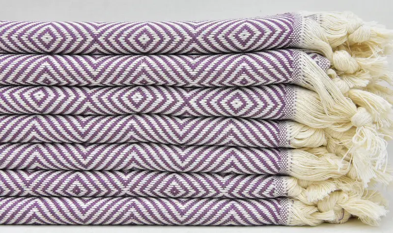 36x20 Cotton Diamond Towel, Personalized Dish Towel, Turkish Tea Towel, Turkish Hand Towel, Bridesmaid Favors, Bachelorette Towel, Bridesmaid Gift - 3