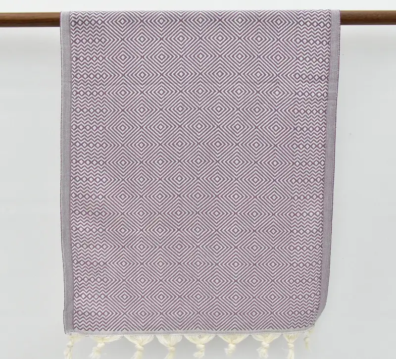 36x20 Cotton Diamond Towel, Personalized Dish Towel, Turkish Tea Towel, Turkish Hand Towel, Bridesmaid Favors, Bachelorette Towel, Bridesmaid Gift - 2