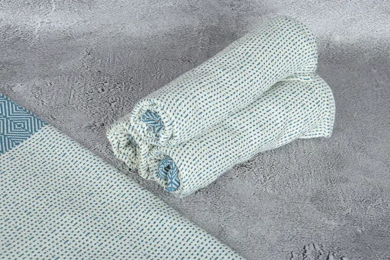 Gift Towel, Wedding Favors, Personalized Gift, Personalized Hand Towel, Monogrammed Turkish Towel, Handmade Gift, 36x18 Cotton Diamond Towel - 8