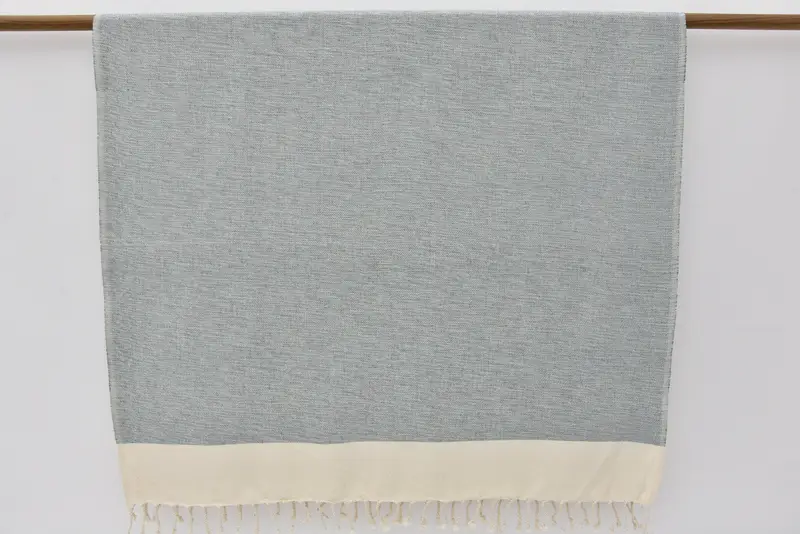 64x40 Cotton Flat Towel, Soft towel, Grandma Gift, Lightweight quick-dry peshtemal towel for travel, Custom Beach Towel, Monogrammed Beach Towel - 3