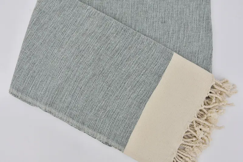 64x40 Cotton Flat Towel, Soft towel, Grandma Gift, Lightweight quick-dry peshtemal towel for travel, Custom Beach Towel, Monogrammed Beach Towel - 2