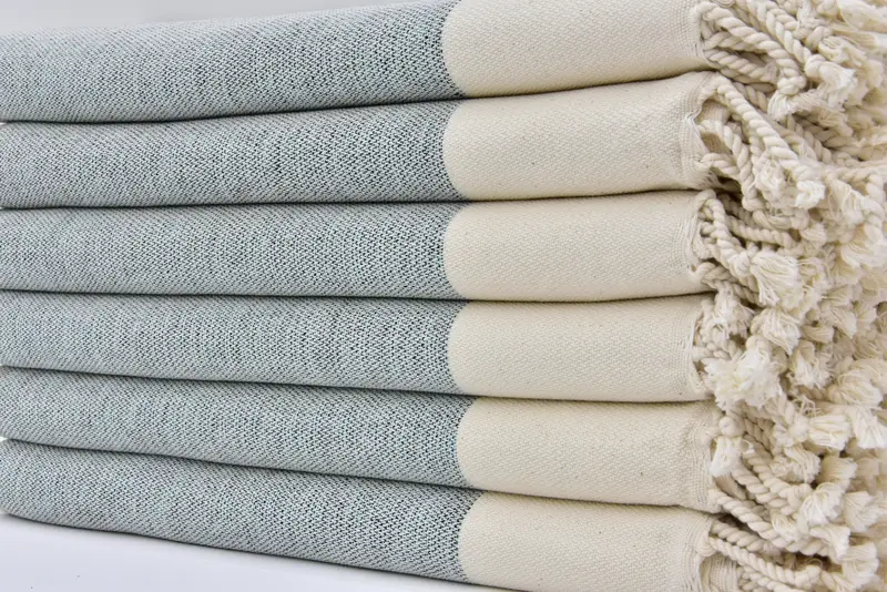 64x40 Cotton Flat Towel, Soft towel, Grandma Gift, Lightweight quick-dry peshtemal towel for travel, Custom Beach Towel, Monogrammed Beach Towel - 5