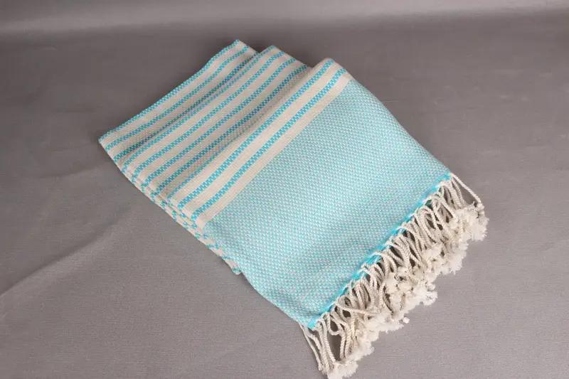 Bachelorette Party Gift, 76x40 Cotton Striped Towel, Employee Gifts, Personalized Towel Gift, Bachelorette Party Favors, Turkish beach towel - 7