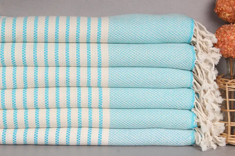 Bachelorette Party Gift, 76x40 Cotton Striped Towel, Employee Gifts, Personalized Towel Gift, Bachelorette Party Favors, Turkish beach towel - 2
