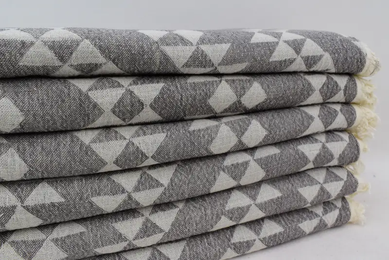 68x40 Cotton Geometric Towel, Best Friend Gift Ideas, Bachelorette Party Gifts, Spa Towel, Personalized Gifts, Quick-Dry Beach Towel, Beach towel - 3