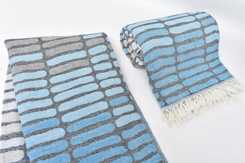 Bulk Order Towel, Turkish Towel Monogram, Turkish beach towel, Organic towel, Turkish towel, Gift For Coworker, 70x40 Cotton Asymmetric Design Towel - 8