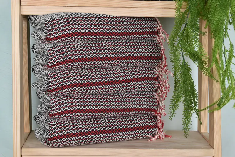 70x40 Cotton Diamond Towel, Beach Towel Monogram, Scarf Towel, Gift For Her, Quick-dry peshtemal, Valentines Day Gift For Him, Turkish towel - 2