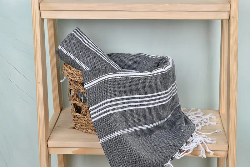 Luxury towel, Bachelor Party Favors, Authentic Turkish hammam peshtemal, 70x40 Cotton Striped Towel, Gift For Him, Bachelorette Party Favors - 4