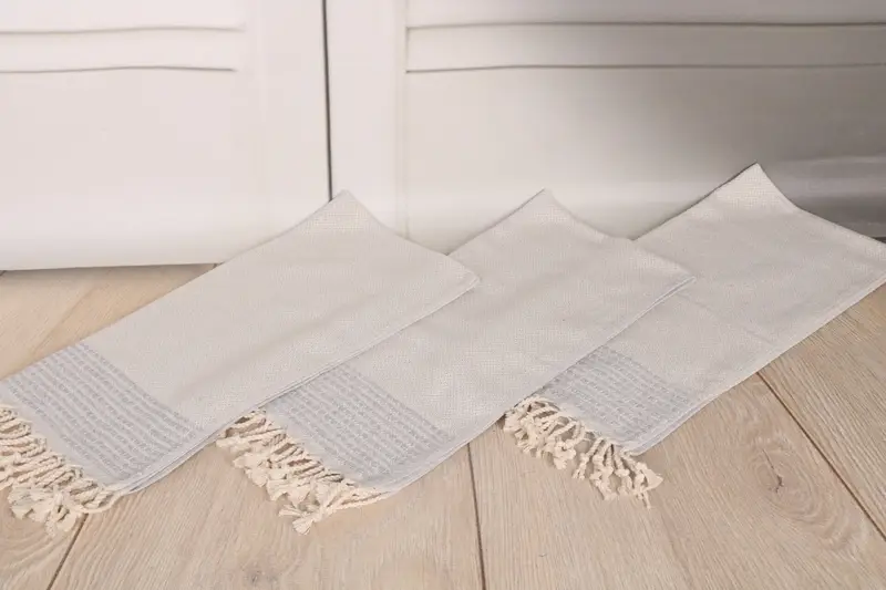 Gift For Her, Bathroom Towels, Personalized Dish Towel, Guest Towel, Turkish Tea Towel, Bachelorette Party Favor, 40x20 Cotton Striped Towel - 6